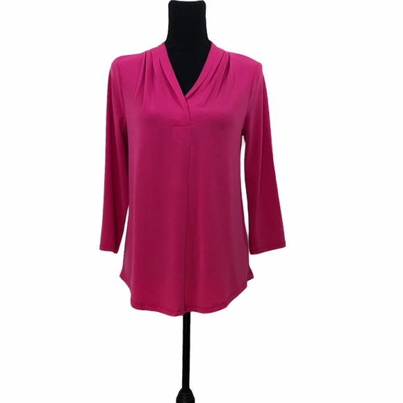 Charter Club 3/4 Sleeve Top - Picture 2 of 5